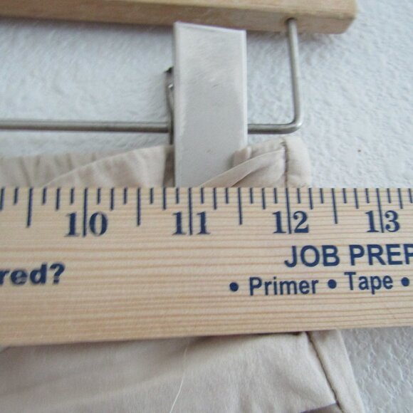 Zara Women's Paperbag Waist Casual Pants Small Cream - Picture 7 of 10